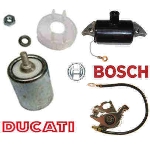 Unterbrecher Kondensator Zündspule Ducati Bosch Mofa Roller Ersatzteile Teile Shop